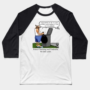 Funny Spectickles Cinderella Cartoon Humor Baseball T-Shirt